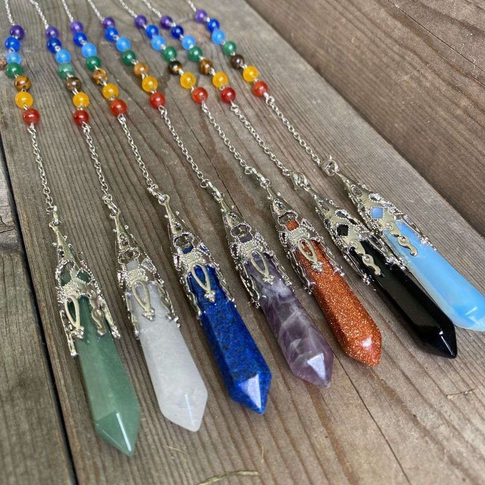 CHAKRA Crystal Pendulums
